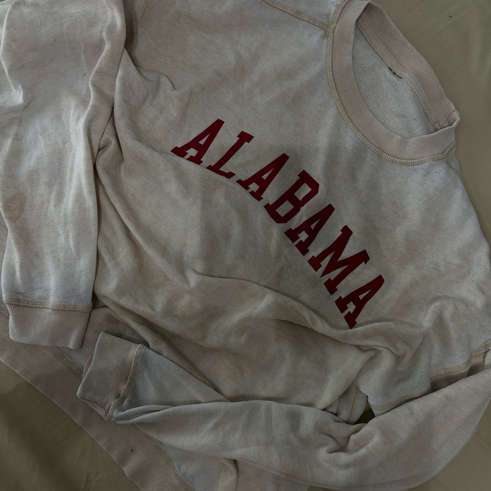 Oversized Alabama sweatshirt. Size Large
